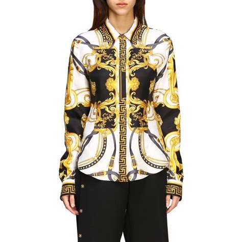 versace collection blouse women|versace top price.